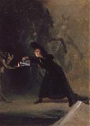 Francisco de Goya A Scene from El Hechizado por Fuerza Sweden oil painting artist